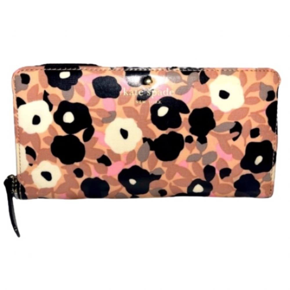 Kate Spade Cedar Street Floral Lacey, Zip Around Wallet, Very Rare, NWOT
